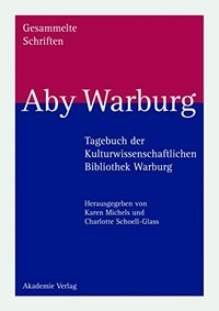 Tagebuch der Kulturwissenschaftlichen Bibliothek Warburg