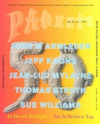 In broad daylight: John M Armleder - Jeff Koons - Jean-Luc Mylayne - Thomas Struth - Sue Williams